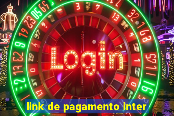 link de pagamento inter